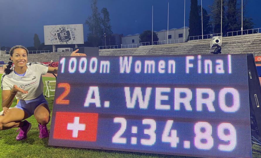 Audrey Werro record 